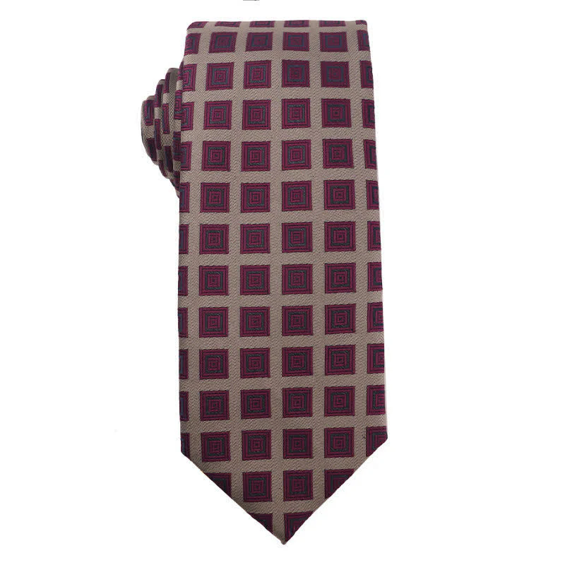 Men's Retro Purple Series Evening Dress Accessories Necktie - Image 6