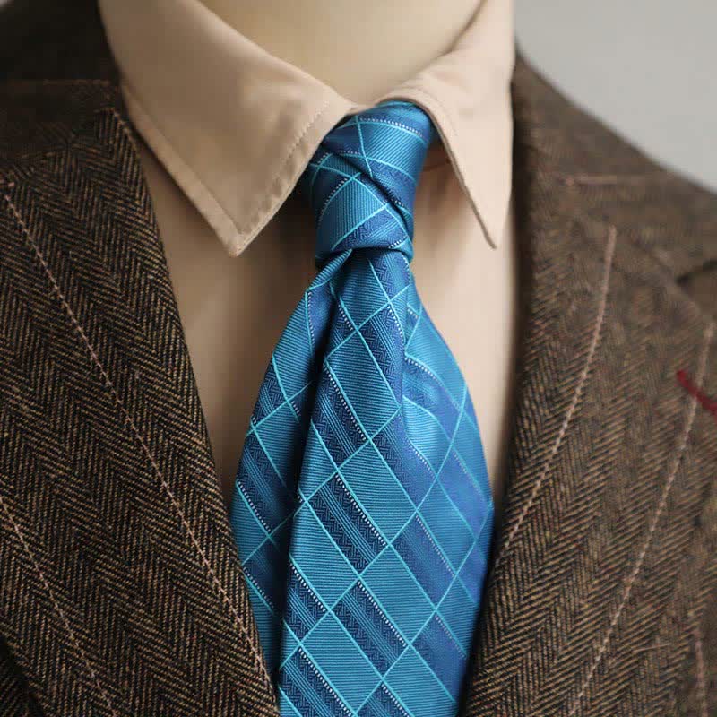 Men's Retro Street Style Geometric Necktie - Image 7