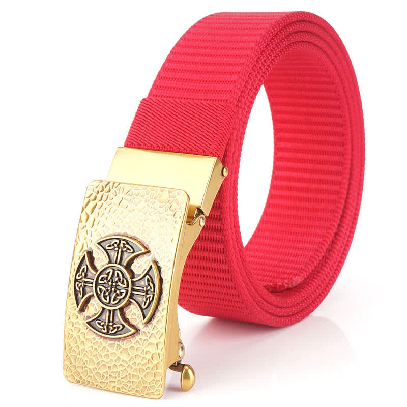 Men's Retro Style Leisure Nylon Belt - Image 16