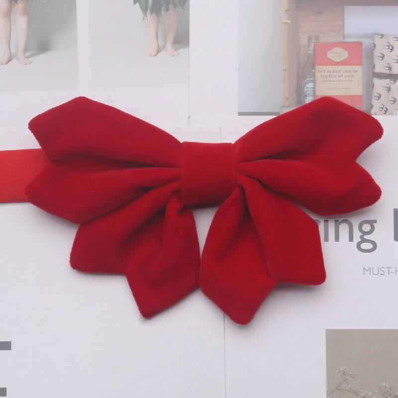 Men's Retro Velvet Unique Butterfly Knot Bow Tie - Image 2