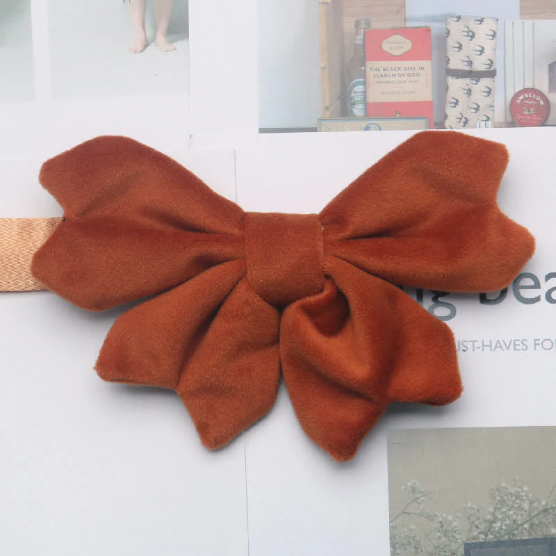 Men's Retro Velvet Unique Butterfly Knot Bow Tie - Image 4