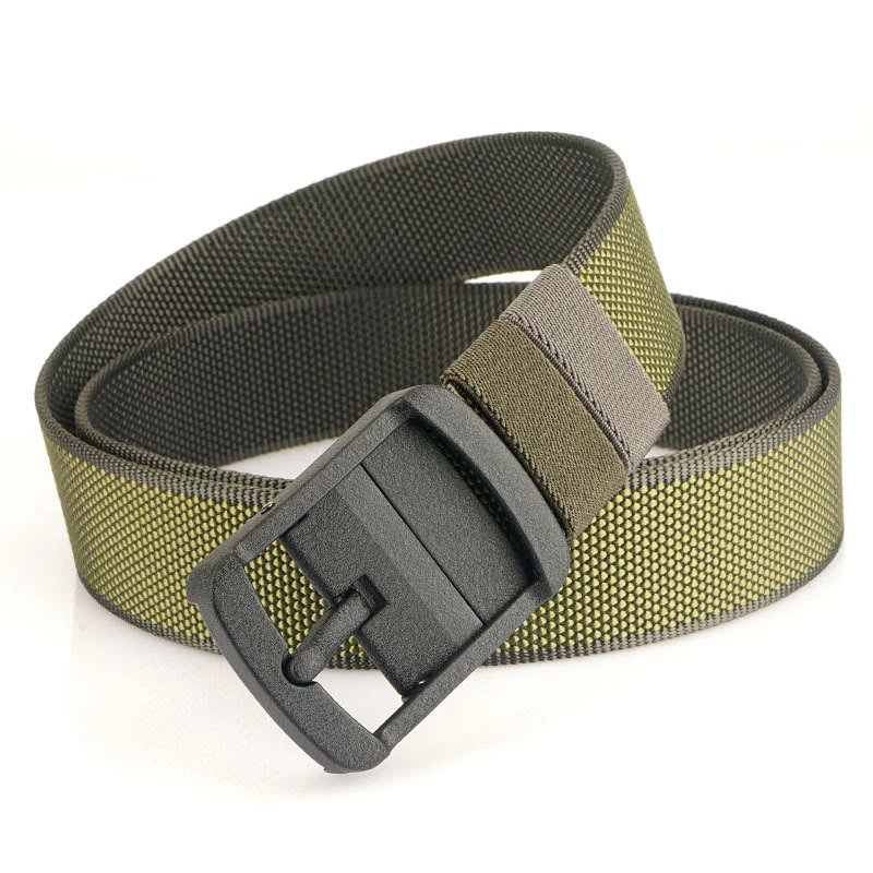 Men's Rotatable Alloy Buckle Belt Reversible Military Belt - Image 13