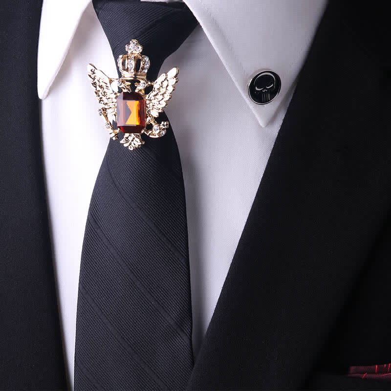 Men's Royal Throwback Pin Buckle Necktie - Image 6