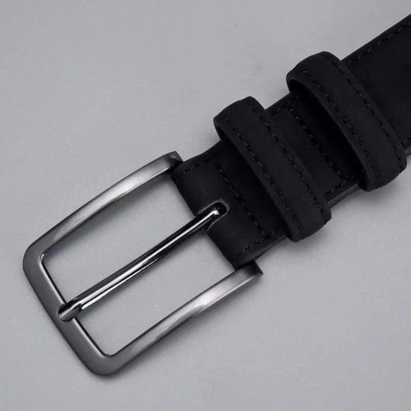 Men's Rugged Matte PU Leather Belt - Image 7