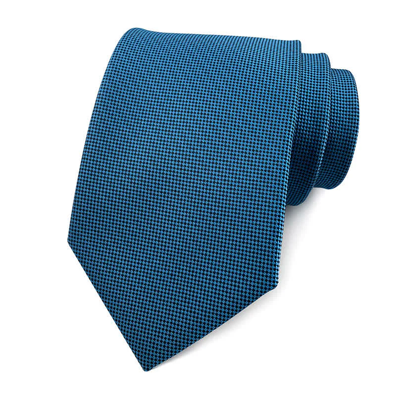 Men's Simple Solid Color Skinny Necktie - Image 12