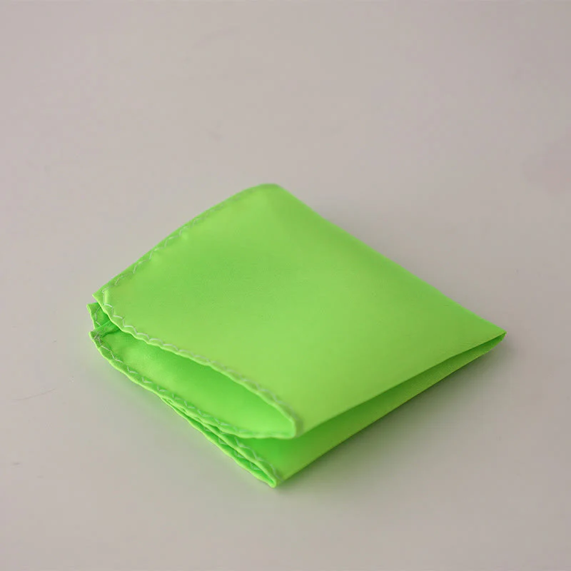 Men's Simple Solid Color Wedding Party Pocket Square - Image 39