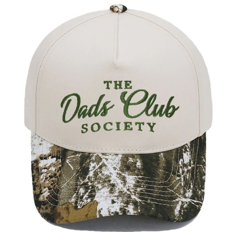 Men's Society Patchwork Camo Trucker Baseball Cap - Image 11