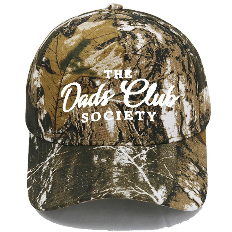 Men's Society Patchwork Camo Trucker Baseball Cap - Image 12