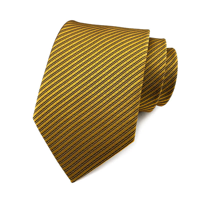 Men's Solid Color Discreet Twill Work Necktie - Image 19