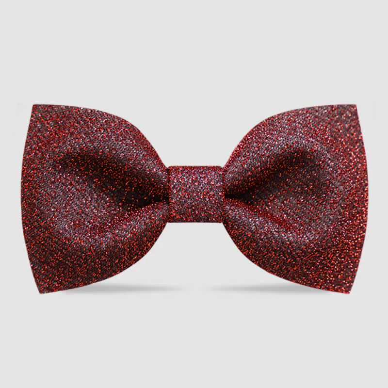 Men's Sparkling Fancy Dress Party Bow Tie - Image 8