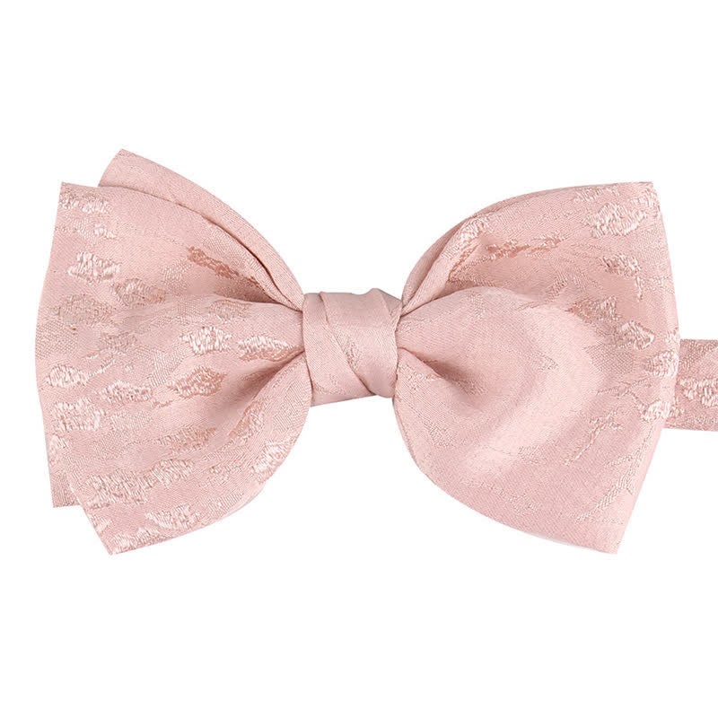 Men's Special Meticulous Floral Wedding Bow Tie - Image 13