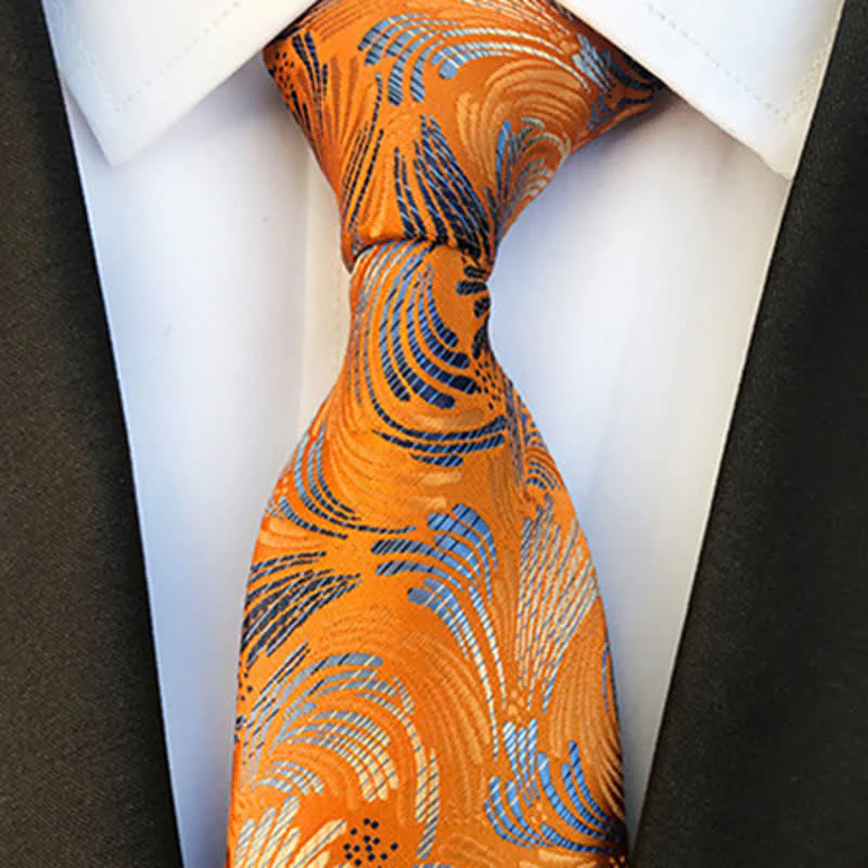 Men's Stunning Printing Pattern Necktie - Image 7