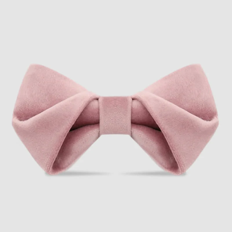 Men's Stylish Twist Velvet Bow Tie - Image 4
