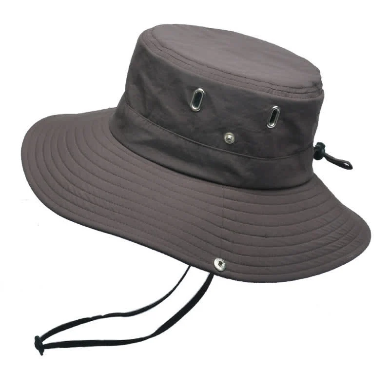 Men's Sunshade Big Brim Mountaineering Bucket Hat - Image 12