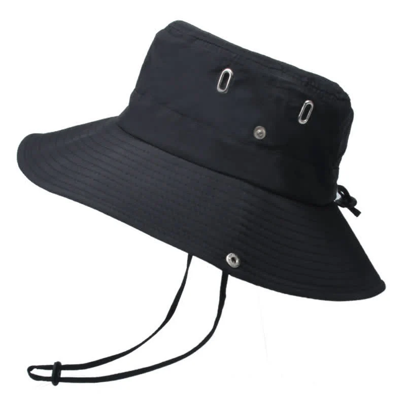 Men's Sunshade Big Brim Mountaineering Bucket Hat - Image 3