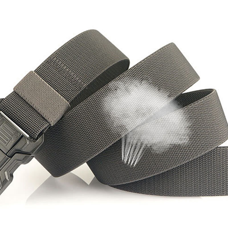 Men's Tactical Belt Elastic Quick Release Nylon Belt - Image 6