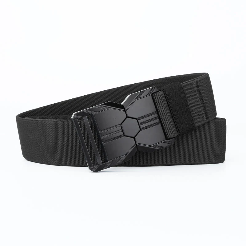 Men's Tactical Belt Elastic Quick Release Waistband - Image 2