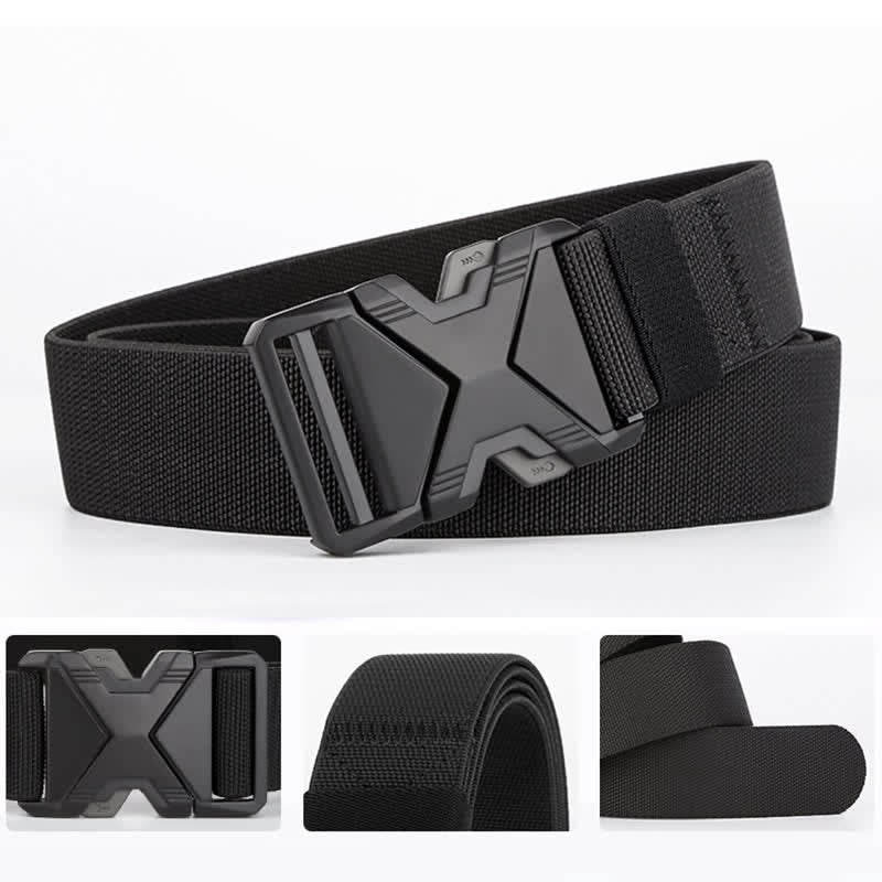 Men's Thick Nylon Tactical Quick Release Buckle Belt - Image 6