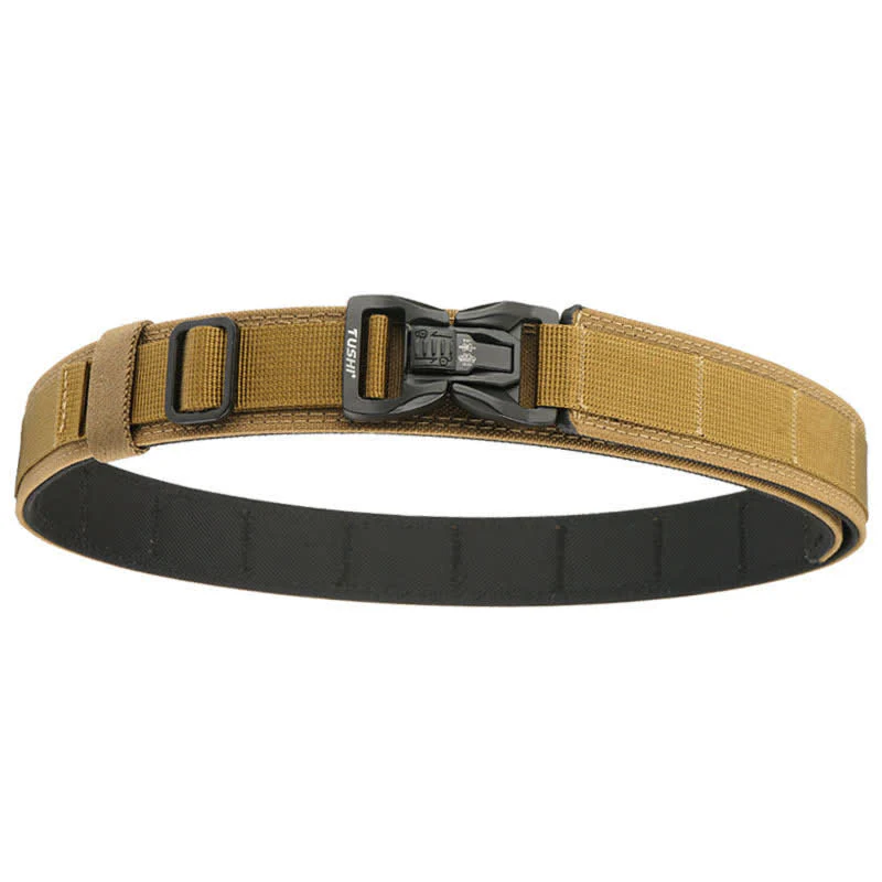 Men's Thickened Double-Locked Quick Release Buckle Tactical Belt - Image 12