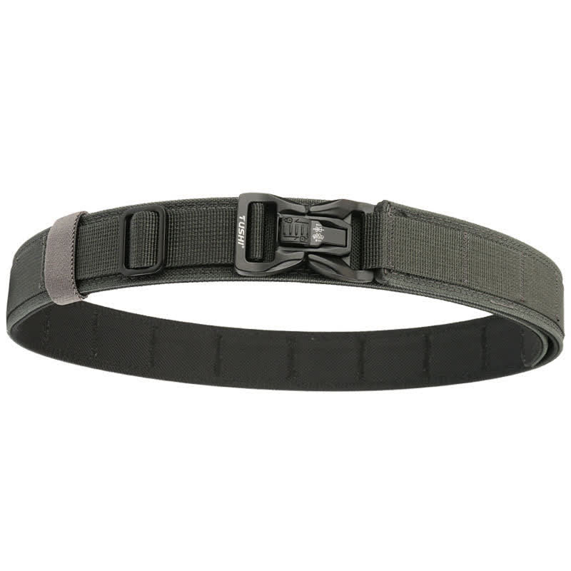 Men's Thickened Double-Locked Quick Release Buckle Tactical Belt - Image 13