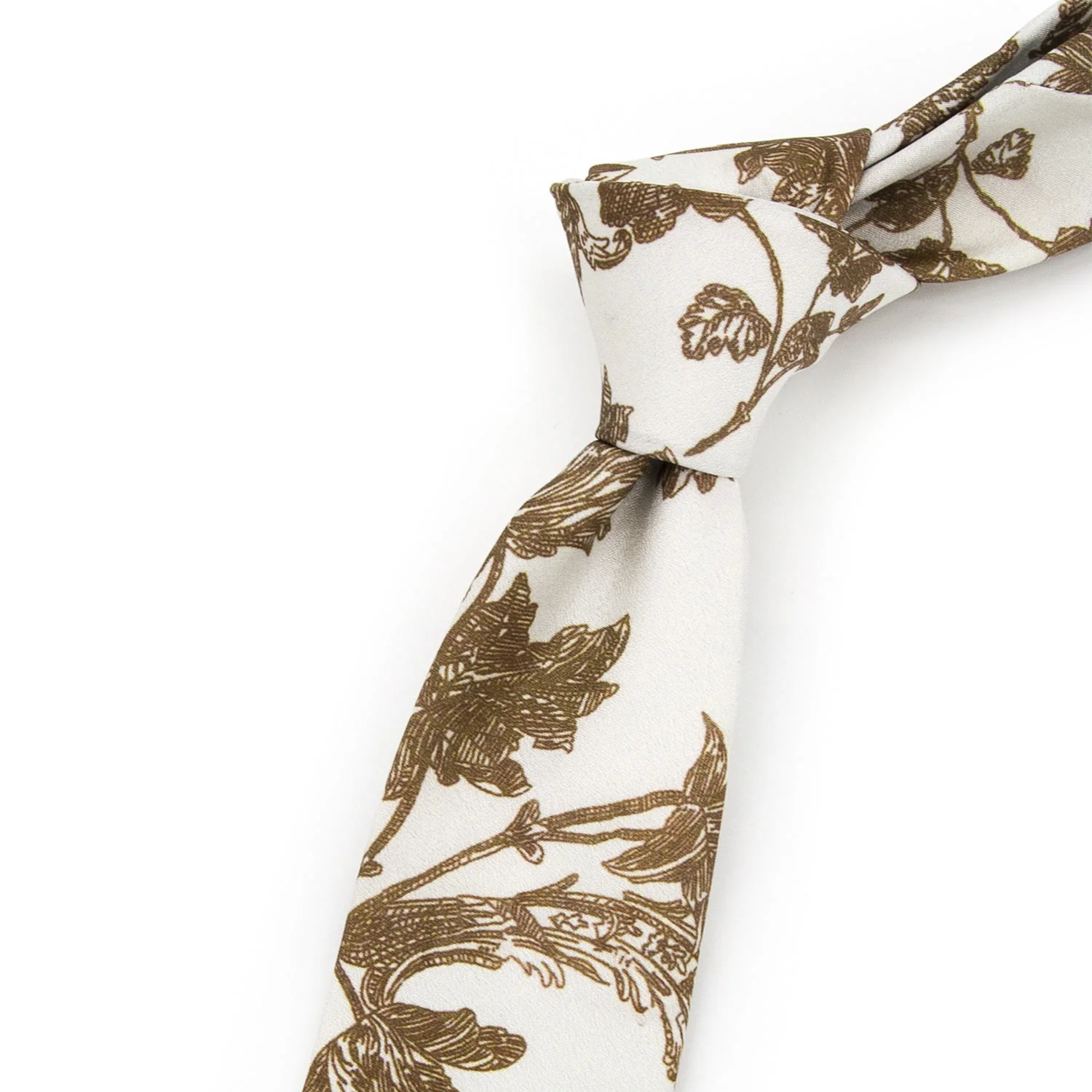 Men's Timeless Style Retro Floral Print Wide Necktie - Image 24