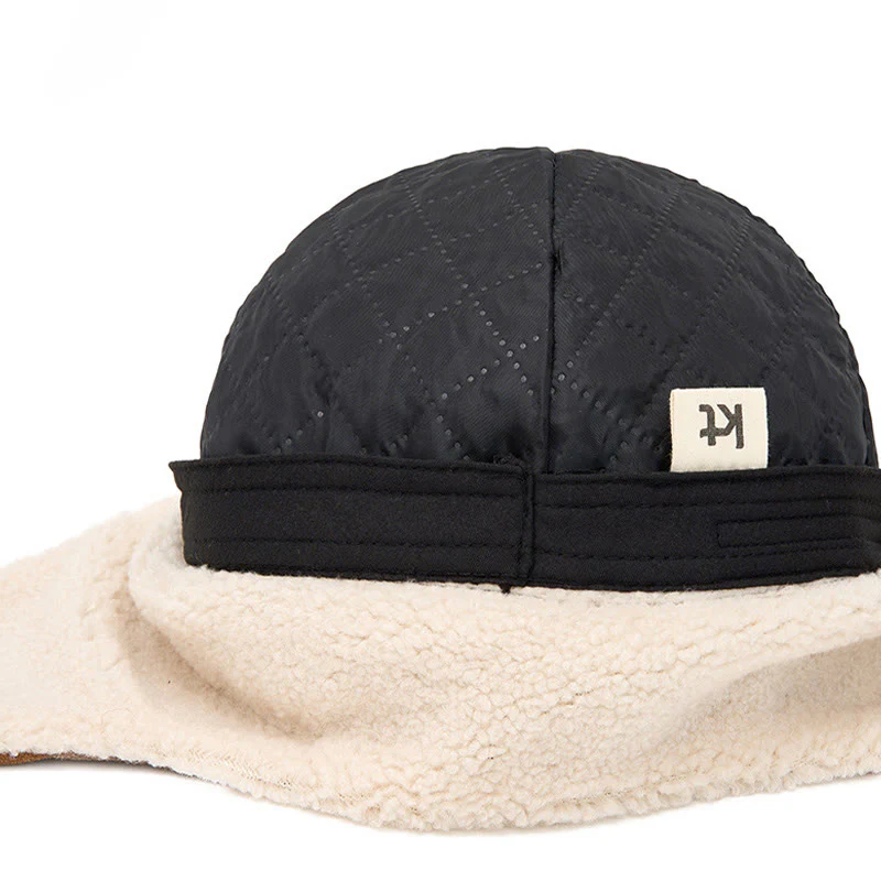 Men's Trendy Cozy Suede Beret Hat With Earmuffs - Image 9