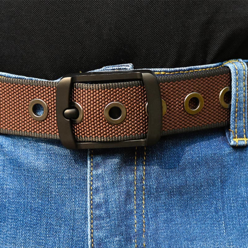 Men's Two Side Use Rotatable Buckle Sports Belt - Image 2