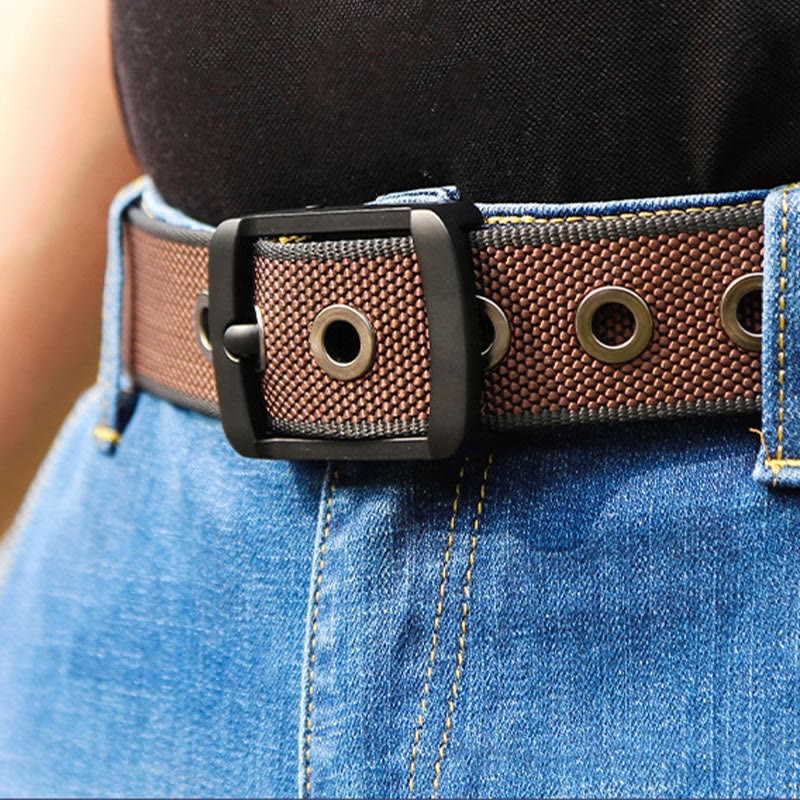 Men's Two Side Use Rotatable Buckle Sports Belt - Image 3