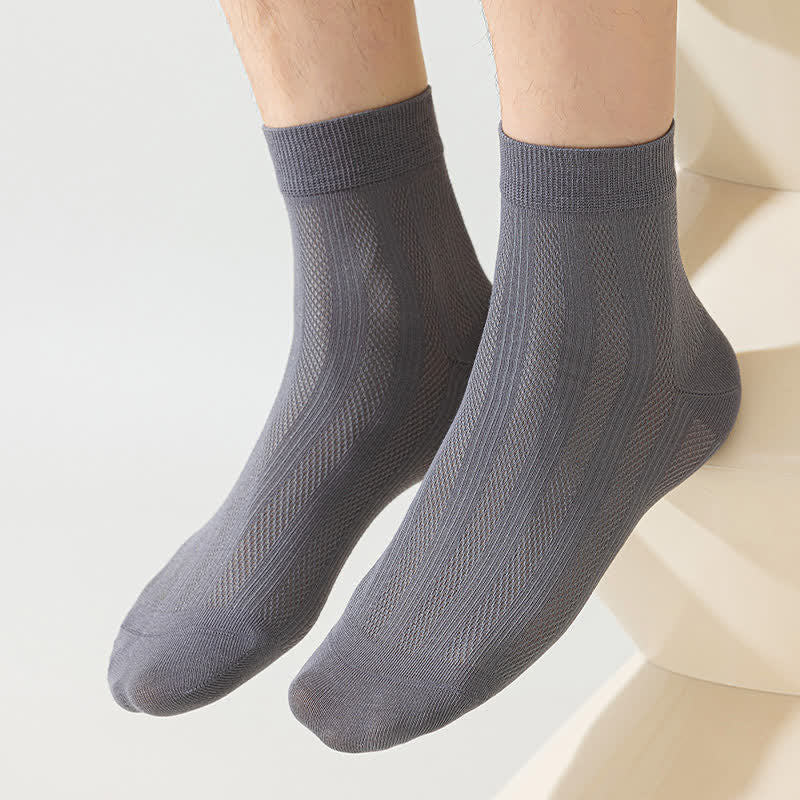 Men's Ultra-Thin Summer Mulberry Silk Summer Socks - Image 10