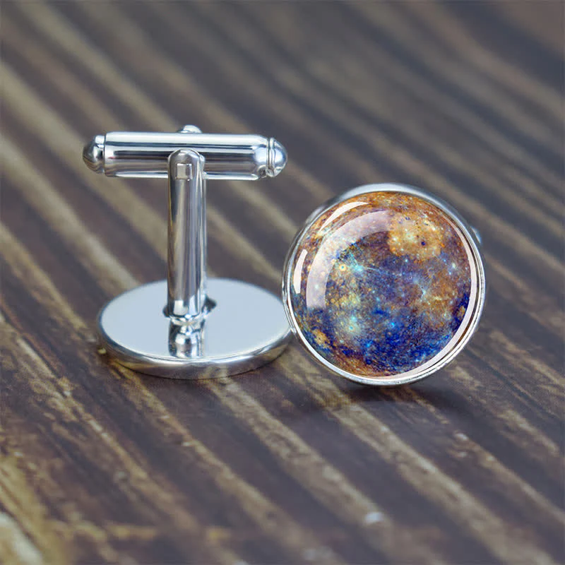 Men's Universe Solar System Planet Cufflinks - Image 12
