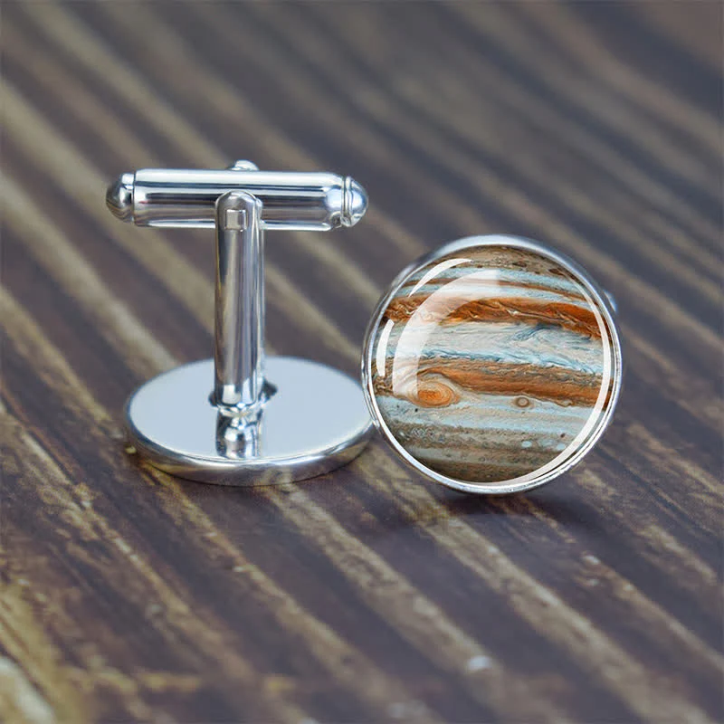 Men's Universe Solar System Planet Cufflinks - Image 16