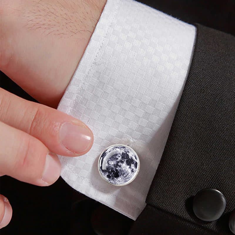 Men's Universe Solar System Planet Cufflinks - Image 6