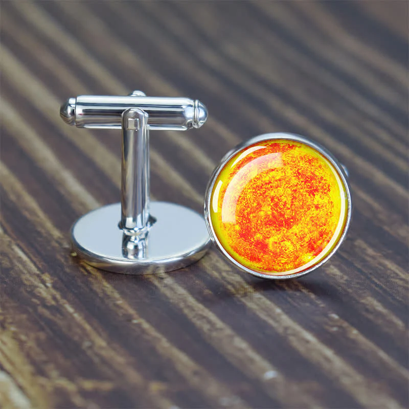 Men's Universe Solar System Planet Cufflinks - Image 7