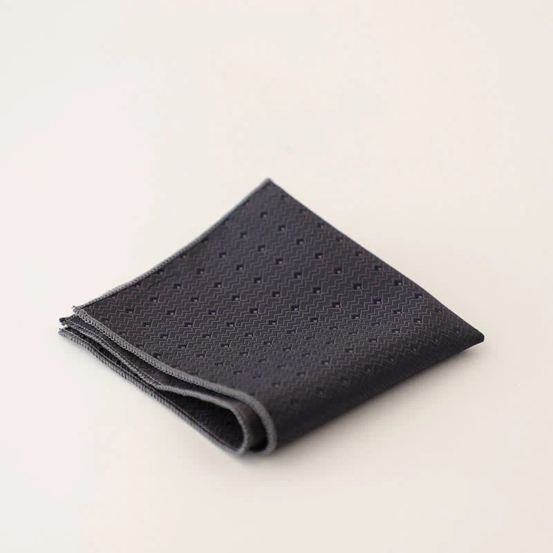 Men's Vintage Multiple Pattern Gentleman Pocket Square - Image 14