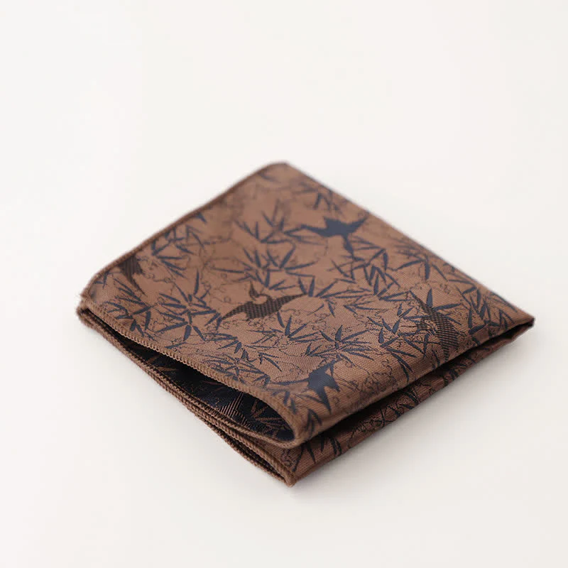 Men's Vintage Multiple Pattern Gentleman Pocket Square - Image 28