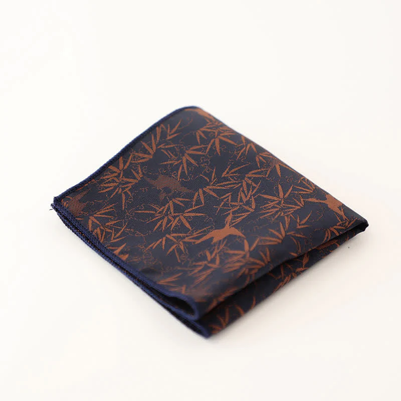 Men's Vintage Multiple Pattern Gentleman Pocket Square - Image 29