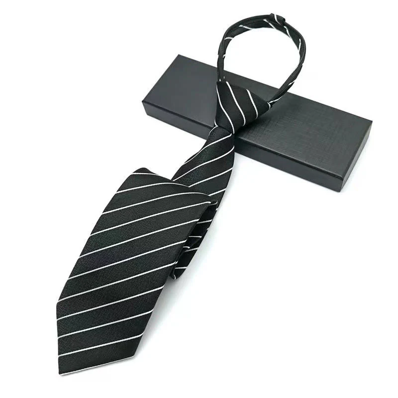 Men's Vintage Pattern Adjustable Pre-tied Necktie - Image 10