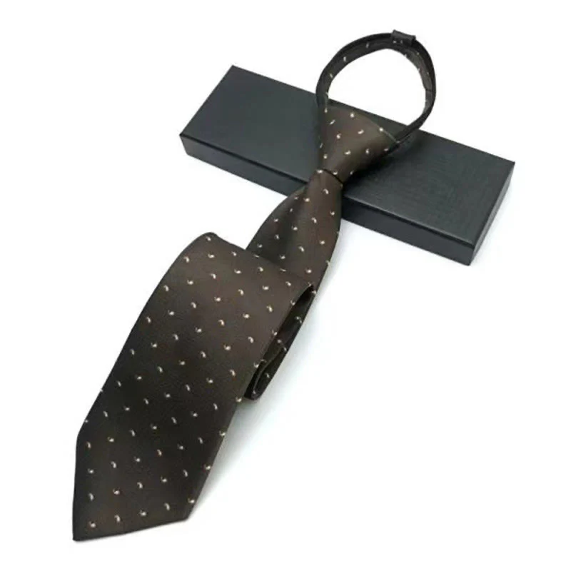 Men's Vintage Pattern Adjustable Pre-tied Necktie - Image 7