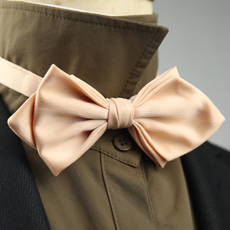 Men's Wedding Special Pointed Shape Bow Tie - Image 15