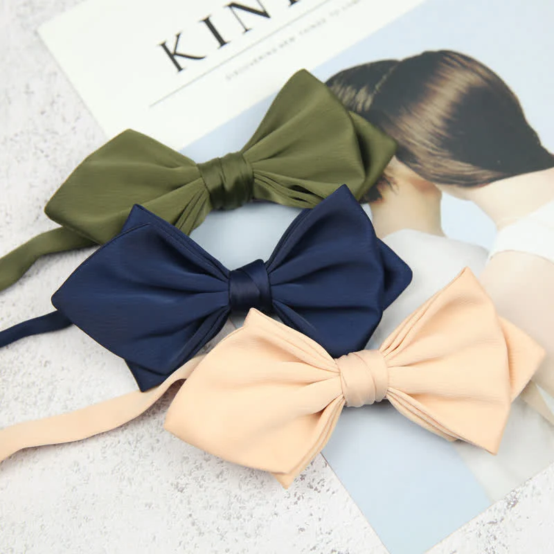 Men's Wedding Special Pointed Shape Bow Tie - Image 8