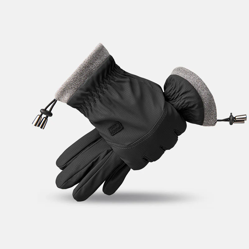 Men's Winter Outdoor Waterproof Warm Touchscreen Gloves