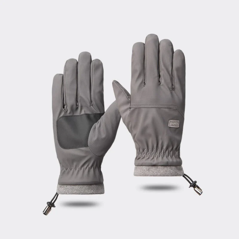 Men's Winter Outdoor Waterproof Warm Touchscreen Gloves - Image 3