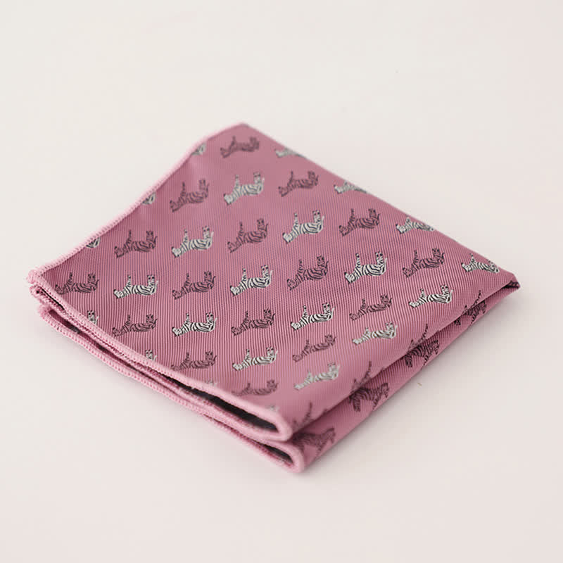 Men's Wonderful Striped Polka Dots Pocket Square - Image 21