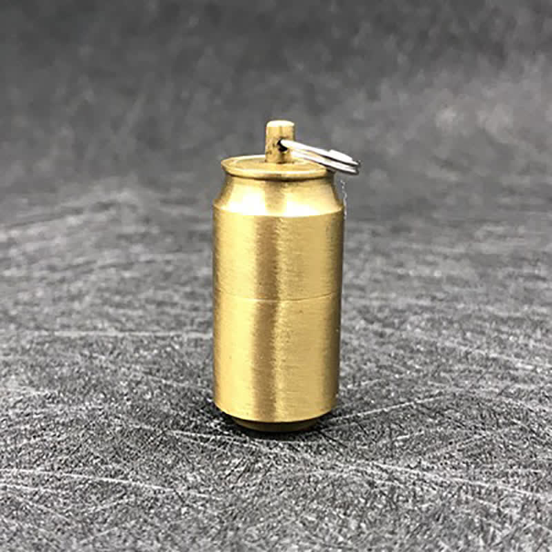 Mini Can Shape Refillable Pendant Kerosene Lighter - Image 3
