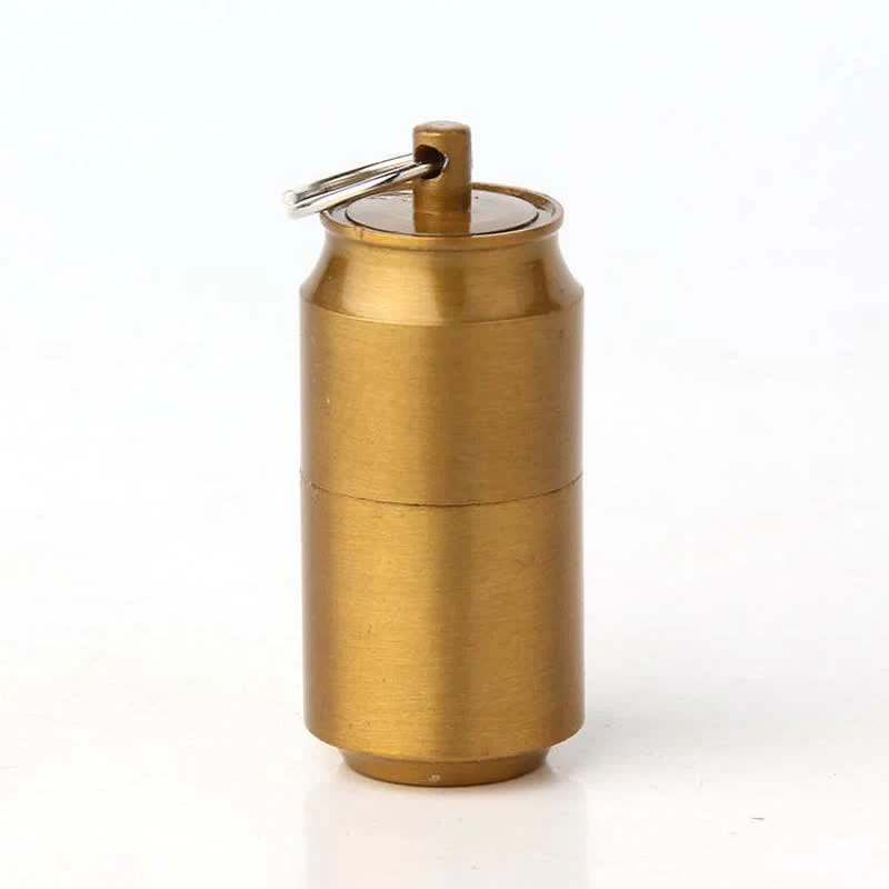 Mini Can Shape Refillable Pendant Kerosene Lighter - Image 5