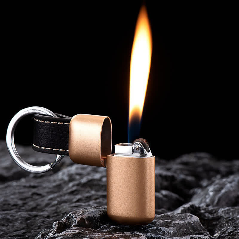 Mini Keychain Pocket-Sized Inflatable Butane Lighter
