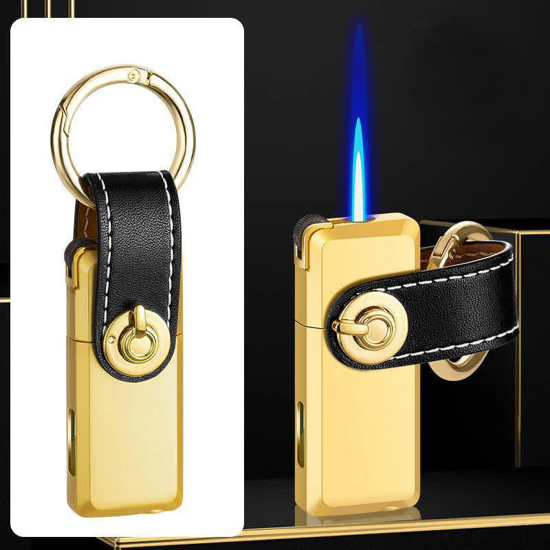 Mini Pendant Keychain Classic Refillable Butane Lighter - Image 3