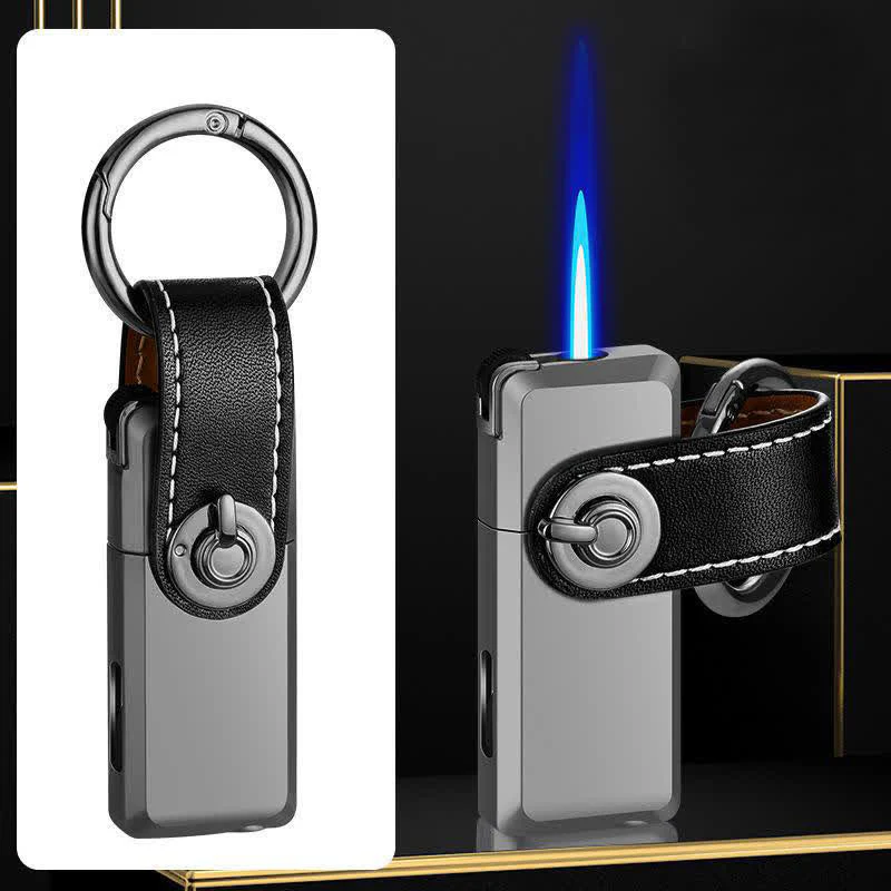 Mini Pendant Keychain Classic Refillable Butane Lighter - Image 9