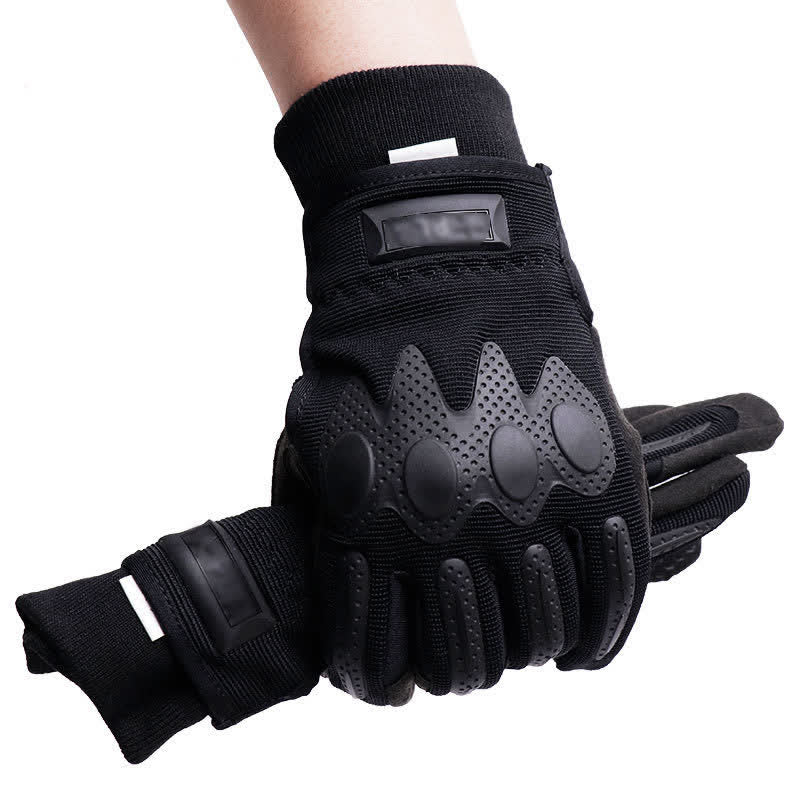 Outdoor Mountaining Full Finger Black Tactical Gloves - Image 11