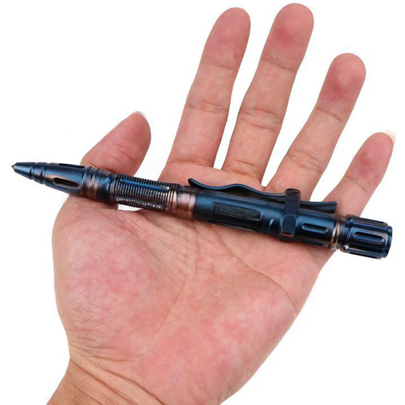 Multi Functional EDC Tool Lighting Whistle Tactical Pen - Image 4